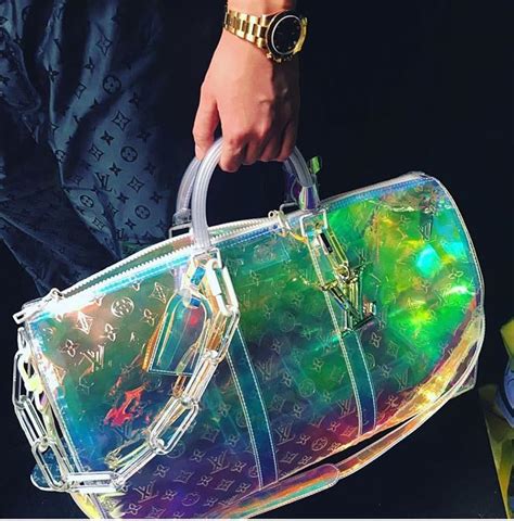 holographic lv bag.